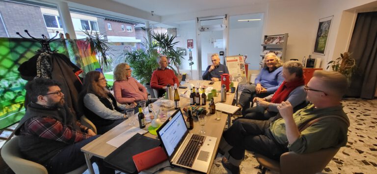 Volkhard Wille zu Besuch